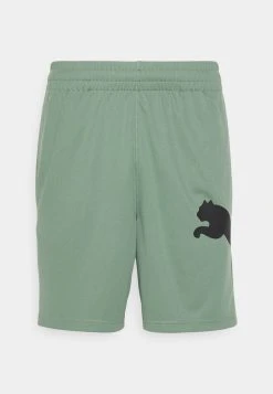 Puma Train All Day Big Cat - Sports Shorts - Eucalyptus/Black -Fashion clothing 0026f5d1e29942ceae3d622aca02a56e