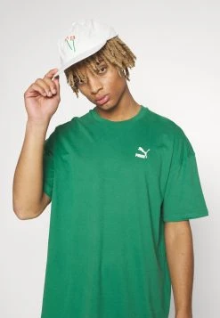 Puma Classics Tee - Basic T-Shirt - Vine -Fashion clothing 01612857459e4cb0a40790555342c636