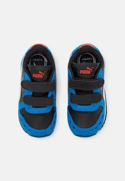 Puma Cabana Racer 20 Unisex - Trainers - Black/White/Victoria Blue -Fashion clothing 02b45154ad5b47f49a01beed0e70d2b0