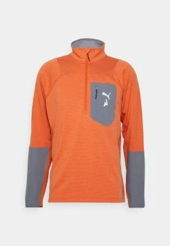 Puma Seasons Raincell - Sweatshirt - Chili Powder -Fashion clothing 04d0d51dd3f144e197a92c7b70e85cf3