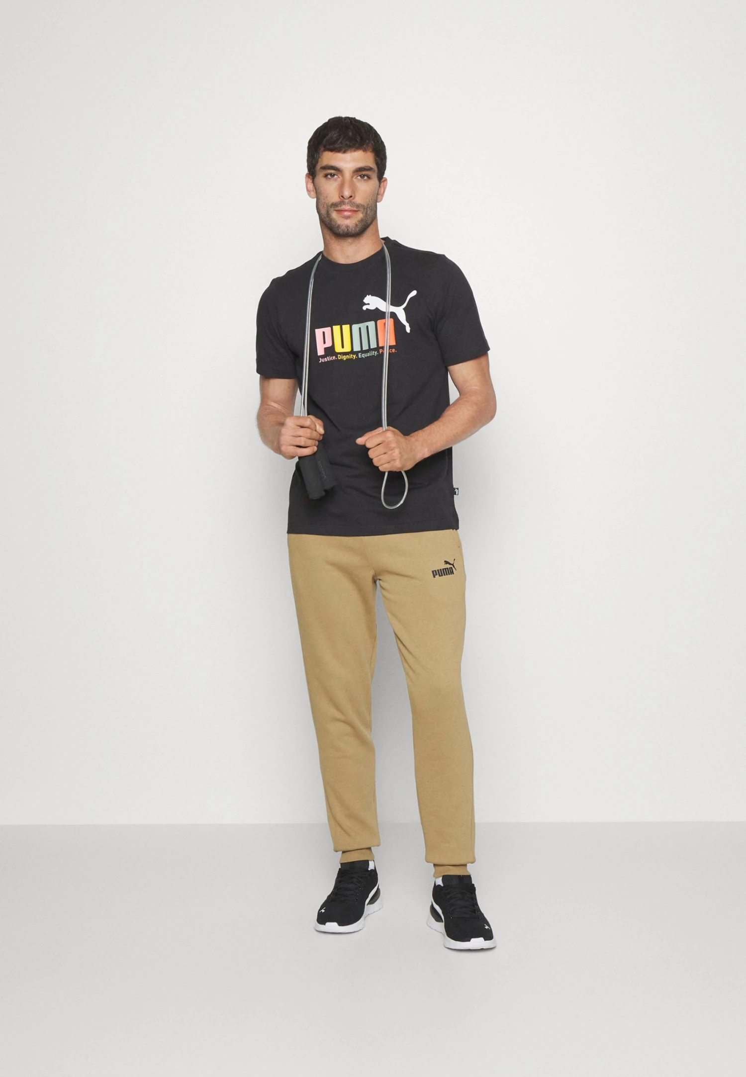 Puma Logo Pants - Tracksuit Bottoms - Toasted 4 Puma Logo Pants - Tracksuit Bottoms - Toasted - Image 2