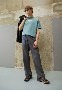 Puma Downtown Logo Tee - Print T-Shirt - Adriatic -Fashion clothing 05a0665a56a14a08a76ad6a65cc2203d