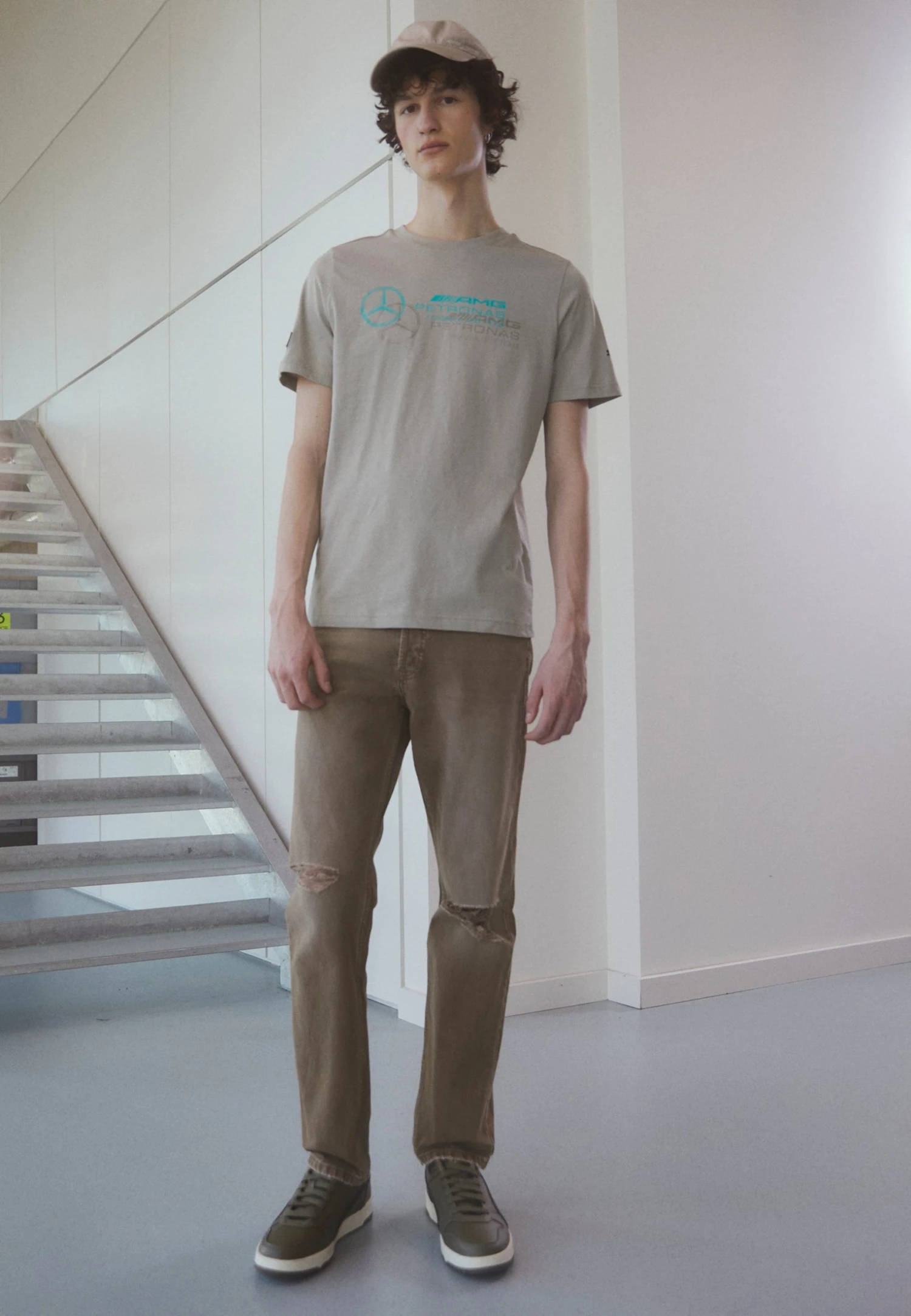 Puma Logo Tee - Print T-Shirt - Birch Tree 4 Puma Logo Tee - Print T-Shirt - Birch Tree - Image 2