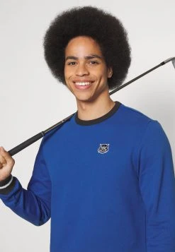 PUMA Golf Hoops Golf Crew - Sweatshirt - Clyde Royal -Fashion clothing 062a5790f2554d6abcee145b0bcf0641