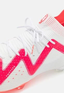Puma Future Ultimate Fg/Ag - Moulded Stud Football Boots - White/Fire Orchid -Fashion clothing 063898f5bad74a13b33e2c70fd41fcec