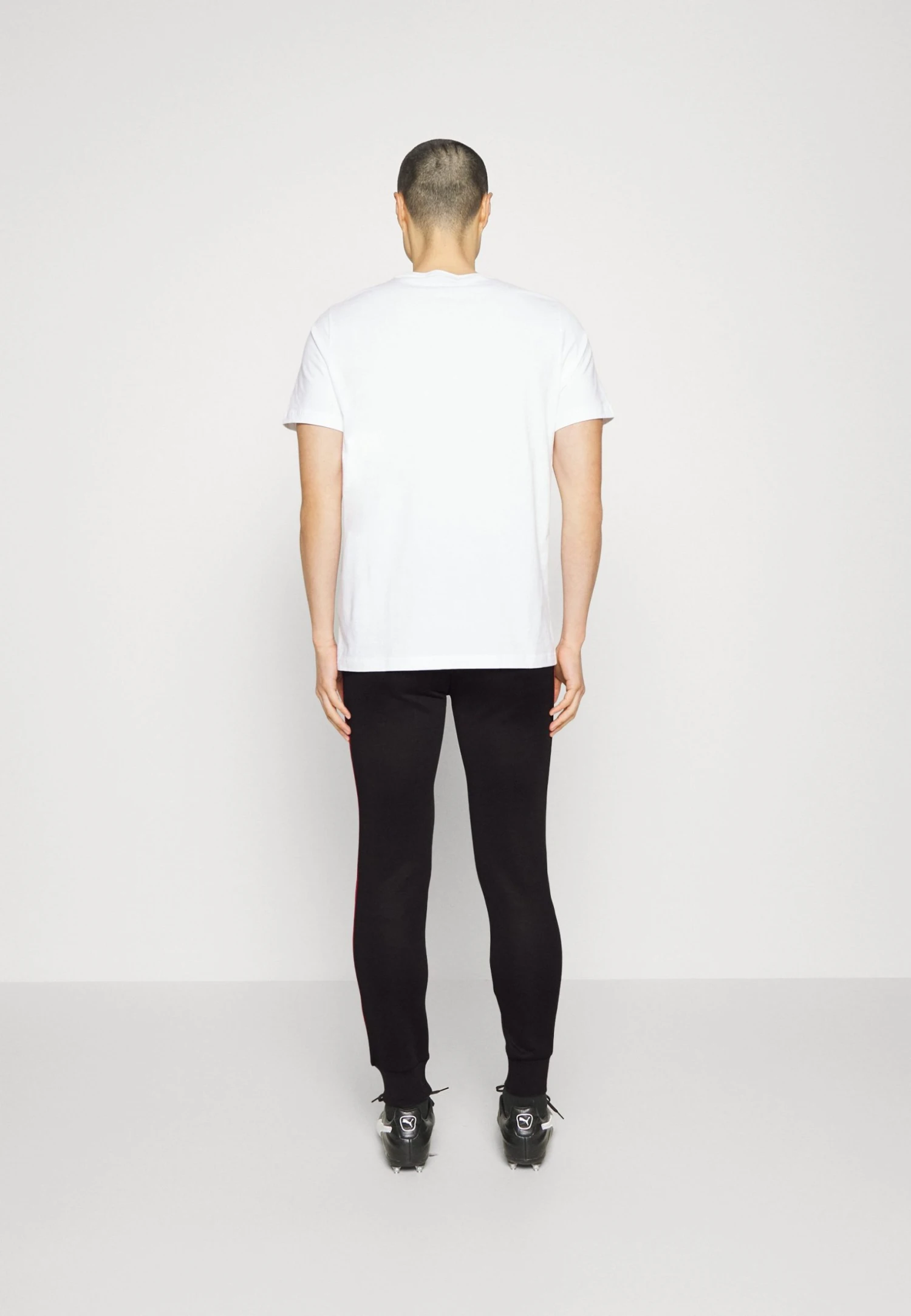 Puma Ac Milan Track Pants - Club Wear - Black/Tango Red 5 Puma Ac Milan Track Pants - Club Wear - Black/Tango Red - Image 3