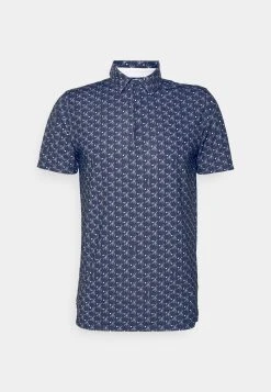 PUMA Golf Mattr Palms - Polo Shirt - Navy Blazer/White Glow -Fashion clothing 09a67e539a2247af9aa28b27f9b5d9ca