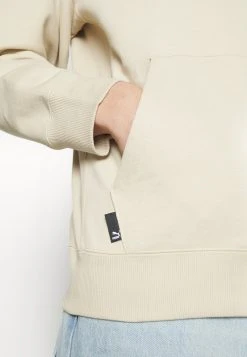 Puma Downtown Logo Hoodie - Sweatshirt - Granola -Fashion clothing 0aedf01b368d4c6c9f63feffa528b480