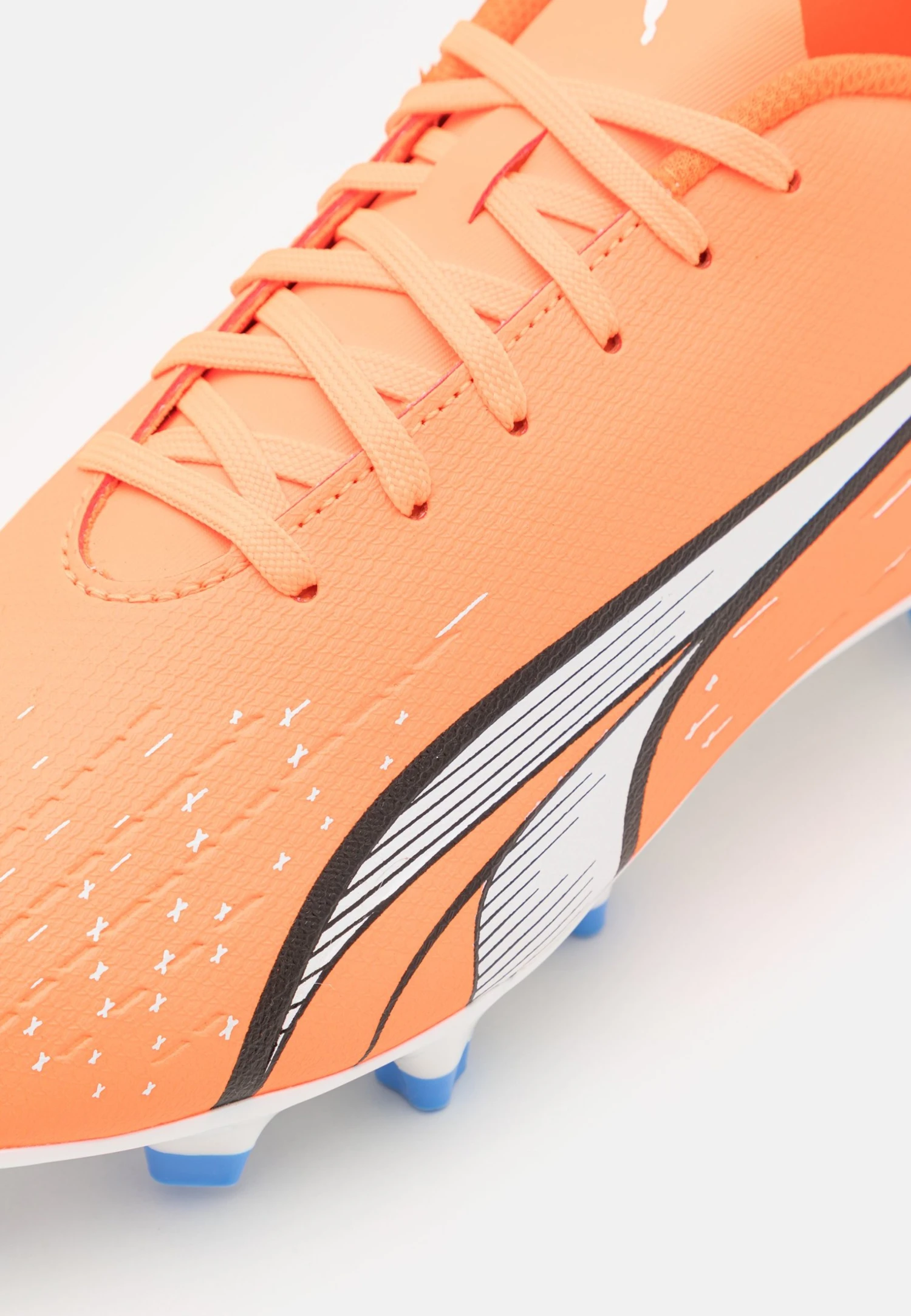 Puma Ultra- Moulded Stud Football Boots - Ultra Orange/White/Blue Glimmer 8 Puma Ultra- Moulded Stud Football Boots - Ultra Orange/White/Blue Glimmer - Image 6