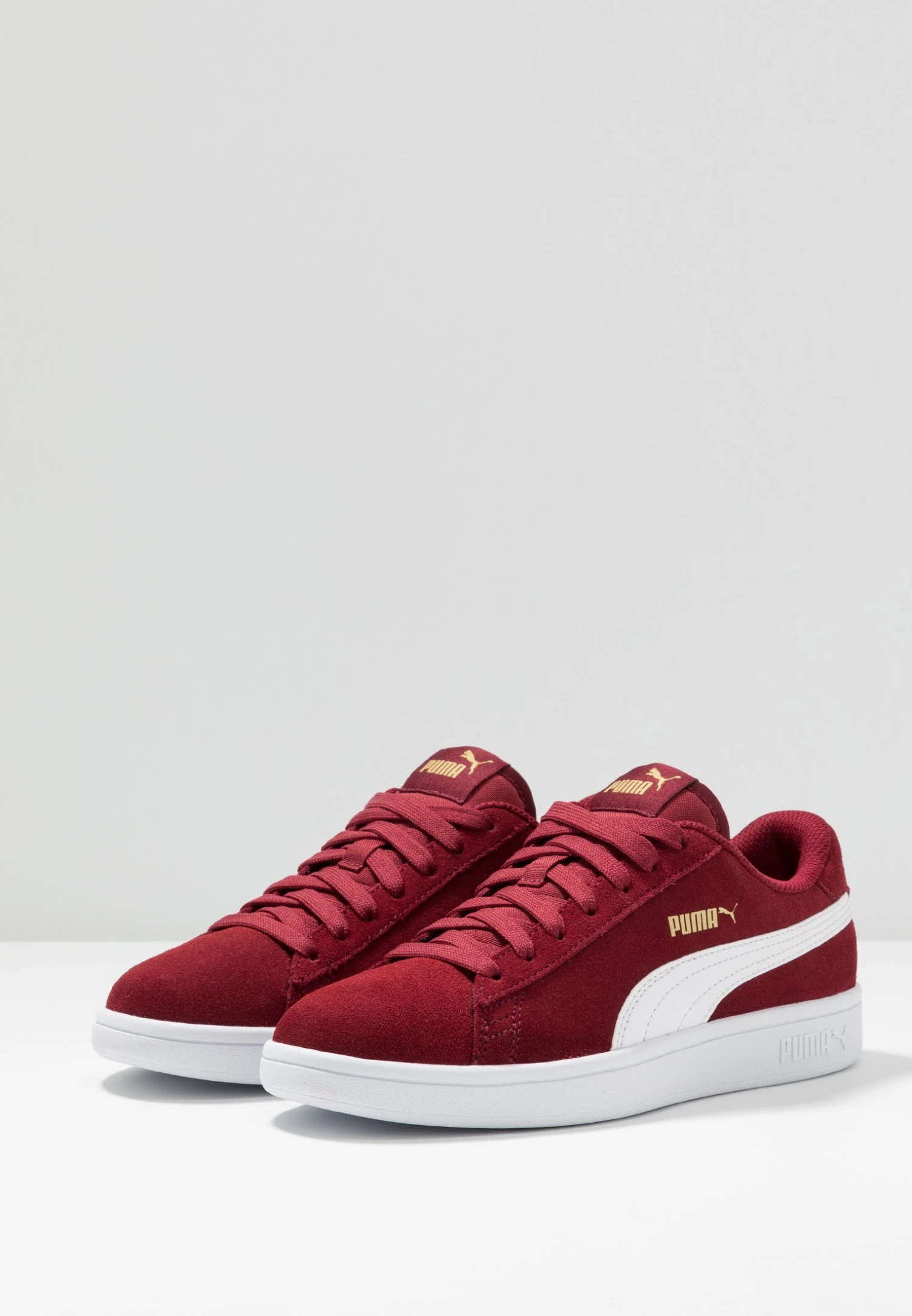Puma Smash V2 Unisex - Trainers - Rhubarb/Team Gold/White 5 Puma Smash V2 Unisex - Trainers - Rhubarb/Team Gold/White - Image 3