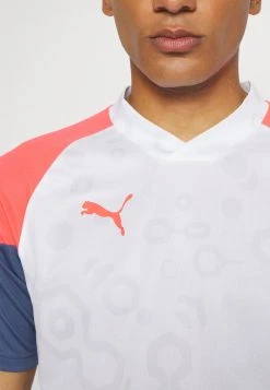 Puma Individual Cup - Sports T-Shirt - White/Fire Orchid -Fashion clothing 0ef0212e89854f08a6dd0aeab91ec29a