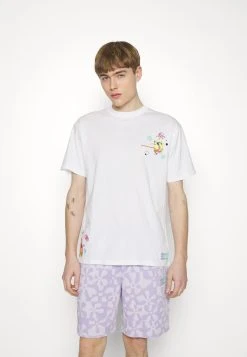 Puma Spongebob Graphic Tee - Print T-Shirt - White -Fashion clothing 0f31f651fbfe44fa8035b0b9796ee436