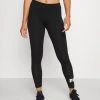 Puma Logo Leggings - Leggings - Black -Fashion clothing 110abdeab0f247ab9cf7b2f22f93b825