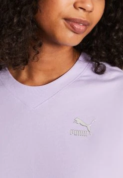 Puma Dare To Feelin Xtra Oversized Tee - Basic T-Shirt - Vivid Violet 13 Puma Dare To Feelin Xtra Oversized Tee - Basic T-Shirt - Vivid Violet -Fashion clothing 1312bc6489c74b54878644607b0c8f90