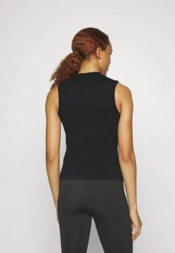 Puma Slim Logo Tank - Top - Black -Fashion clothing 154a8ea2e32046bdbb0872ae052611a4