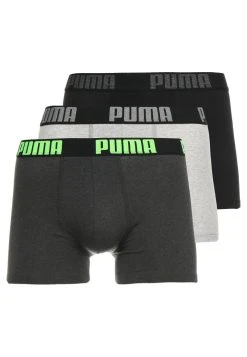 Puma 3 Pack - Pants - Black/Green/Grey -Fashion clothing 15ae5131947a4bf28c3cc3734d8b1bb5