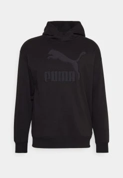 Puma Classics QuiltingHoodie - Hoodie - Black -Fashion clothing 17d18697083b4ab696dcc77685f700db
