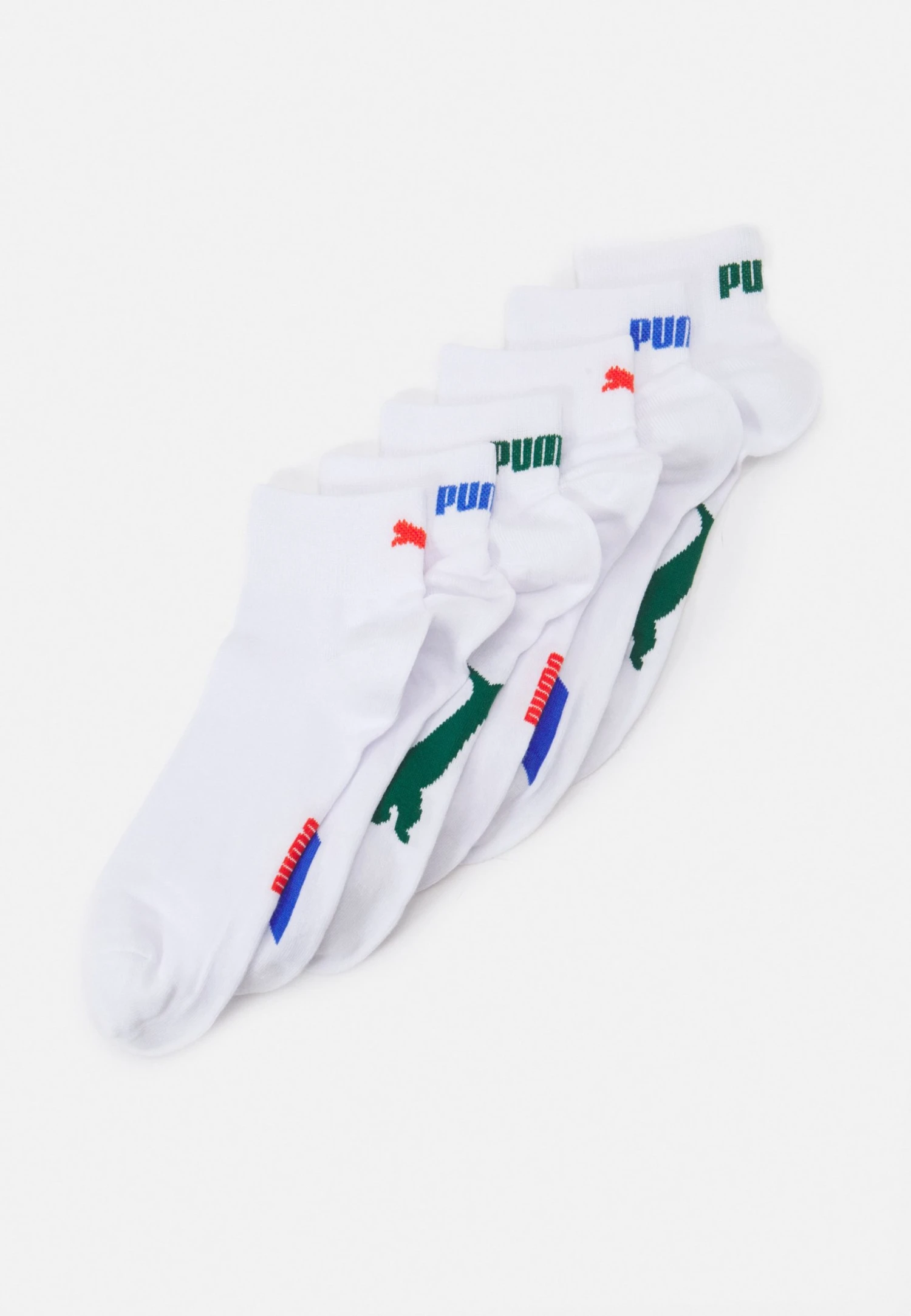 Puma Lifestyle Quarter Unisex 6 Pack - Sports Socks - White 3 Puma Lifestyle Quarter Unisex 6 Pack - Sports Socks - White