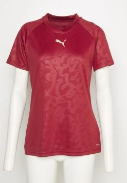 Puma Print T-Shirt - Intense Red -Fashion clothing 1815416226a748d68a7c572b22d5a514