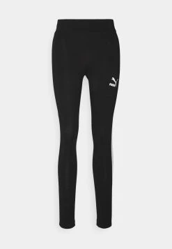 Puma Iconic- Leggings - Trousers - Black -Fashion clothing 186d4ee89ea345a7a77ee7581f0675d2