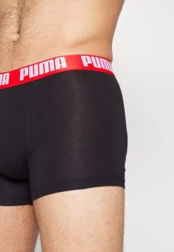 Puma Basic 2 Pack - Pants -Red/Black -Fashion clothing 18a93f98dc3e479aabae255f5d1fd351