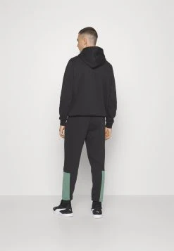 Puma Block Tape - Tracksuit Bottoms - Black/Eucalyptus -Fashion clothing 19a0e195233647939d099bbf3ad55864