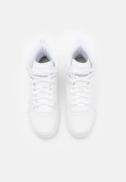 Puma Rebound Unisex - High-Top Trainers - White/Limestone 11 Puma Rebound Unisex - High-Top Trainers - White/Limestone -Fashion clothing 1c071a512076488bba8532168dbe7a85