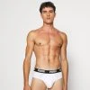 Puma Basic Brief 2 Pack - Briefs - White/Black