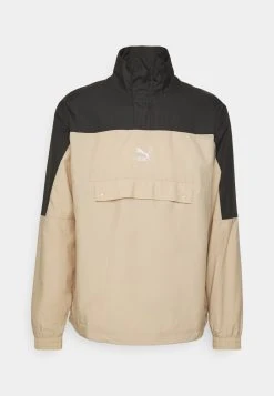 Puma Half Zip Jacket - Zip-Up Sweatshirt - Light Sand -Fashion clothing 1da5c279a66746a0b98813dabf5912cb