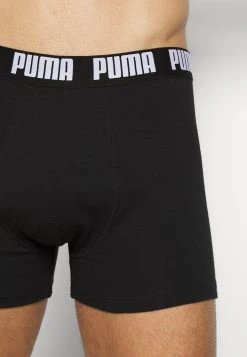 Puma Basic4P Ecom - Pants - White/Grey Melange -Fashion clothing 1ef3c98ffb6c4861b315bb6acd4c38f5