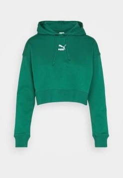 Puma Classics Cropped Tr - Hoodie - Vine 12 Puma Classics Cropped Tr - Hoodie - Vine -Fashion clothing 21973b75281b47f797b59d7c6d2928e1