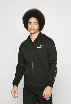 Puma Zip-Up Sweatshirt - Black