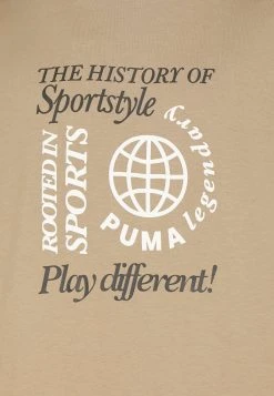 Puma Graphics Legacy Archive Tee - Print T-Shirt - Toasted -Fashion clothing 2417f058a2f04c4c9c02d7b4ac01f415