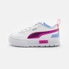 Puma Mayze Glitzy Unisex - Trainers - White/Elektro Purple/Electric Orchid -Fashion clothing 24700e5d511840979ef4429b916efbef