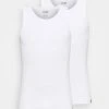Puma Basic 2 Pack - Undershirt - White -Fashion clothing 25b8eff45380457894025110768ae905