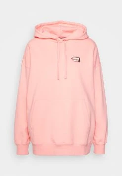 Puma Downtown Oversized Graphic Hoodie- Hoodie - Peach Smoothie -Fashion clothing 2676e859feba4eee9705dcb596feefb6