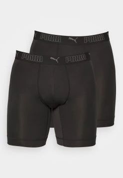 Puma Sport Long Boxer 2 Pack - Pants - Black -Fashion clothing 27659fed9973405cb8aa6e69ac51cac5