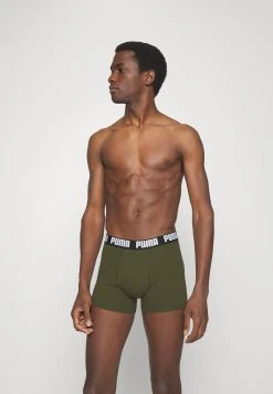 Puma Basic Ecom 6 Pack - Pants - Forest Green/Black/Grey/White -Fashion clothing 283fc431742e4aa788d259138b2e3eed