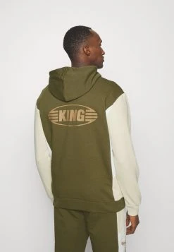Puma King Hoody - Hoodie - Olive Drab/Alpine Snow -Fashion clothing 293f41e701e644dd831f70d0bed37e85