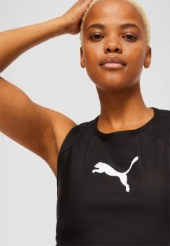 Puma Fit Eversculpt Fitted Tank - Top - Black -Fashion clothing 298d319c40324c849556a088947dbba6