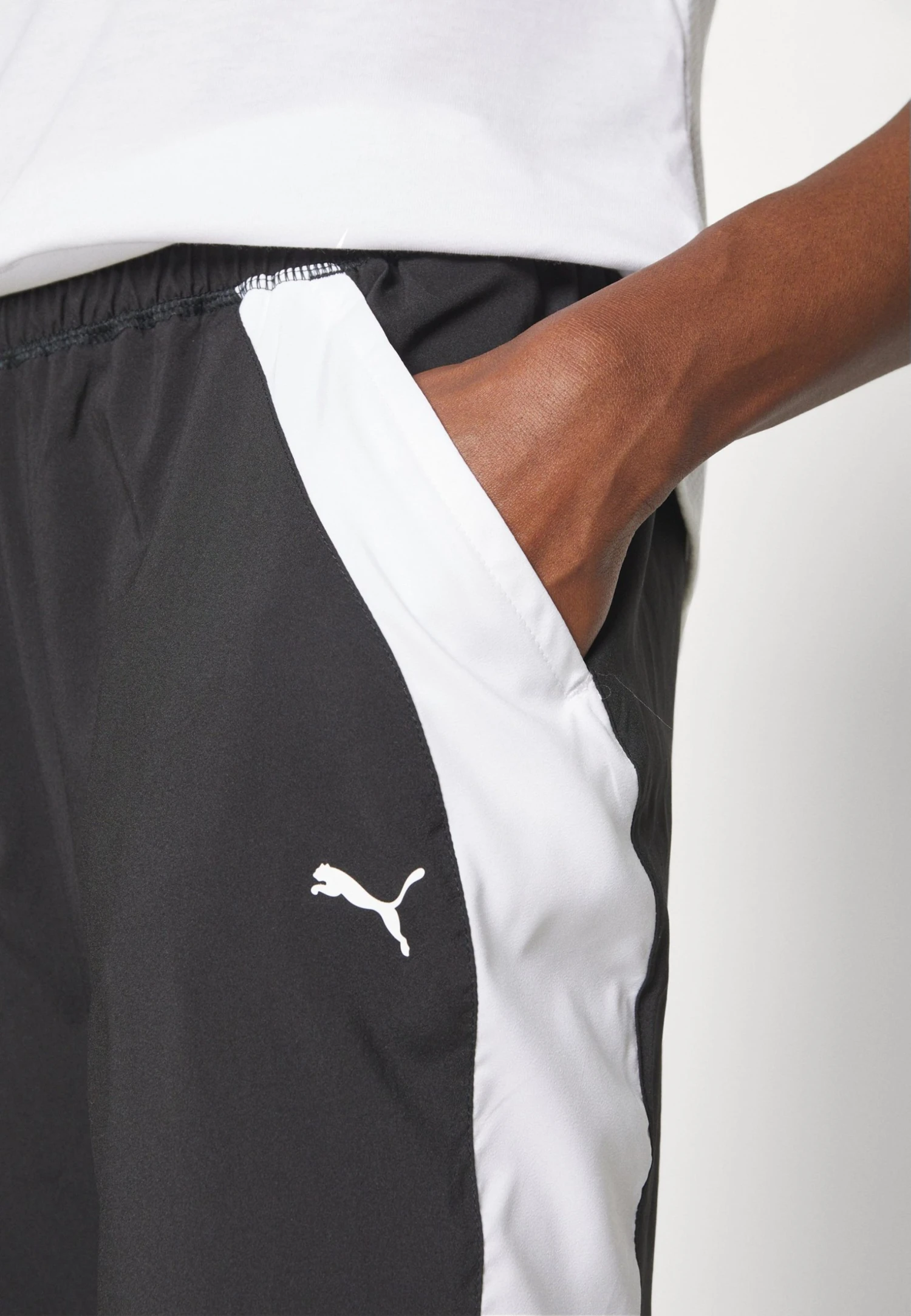 Puma Fit Jogger - Tracksuit Bottoms - Black/White 10 Puma Fit Jogger - Tracksuit Bottoms - Black/White - Image 8