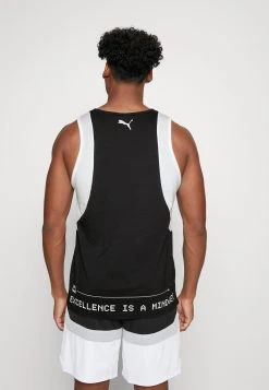 Puma The Excellence Tank - Top - Black/White -Fashion clothing 29bba66c52f54fe5b7f19930a1adc170
