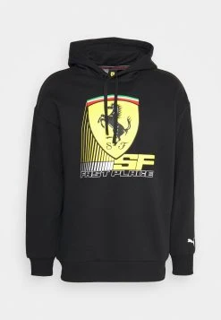Puma Ferrari Race Big Shield Hoodie - Hoodie - Black 15 Puma Ferrari Race Big Shield Hoodie - Hoodie - Black -Fashion clothing 29c1b1e6356b472da8f8efefd87722b0