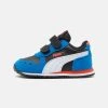 Puma Cabana Racer 20 Unisex - Trainers - Black/White/Victoria Blue -Fashion clothing 29dfaef8ab68471ea2f8a30cce4d6083