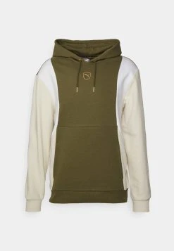 Puma King Hoody - Hoodie - Olive Drab/Alpine Snow -Fashion clothing 2afe6a81c8cf409595a04f6cc927be1c