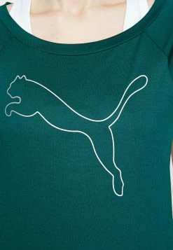 Puma Train Favorite Cat Tee - Sports T-Shirt - Varsity Green -Fashion clothing 2c054201cd5345e382df32ee73b0e80f