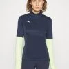 Puma Individualliga Women Zip - Sweatshirt - Parisian Night/Fizzy Light -Fashion clothing 2c20b6aa87604364b952a2dd1ef3b638