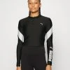 Puma Fit Eversculpt- Long Sleeved Top - Black -Fashion clothing 2d4b1656bac44fa5af4ccf5b9d80ec80