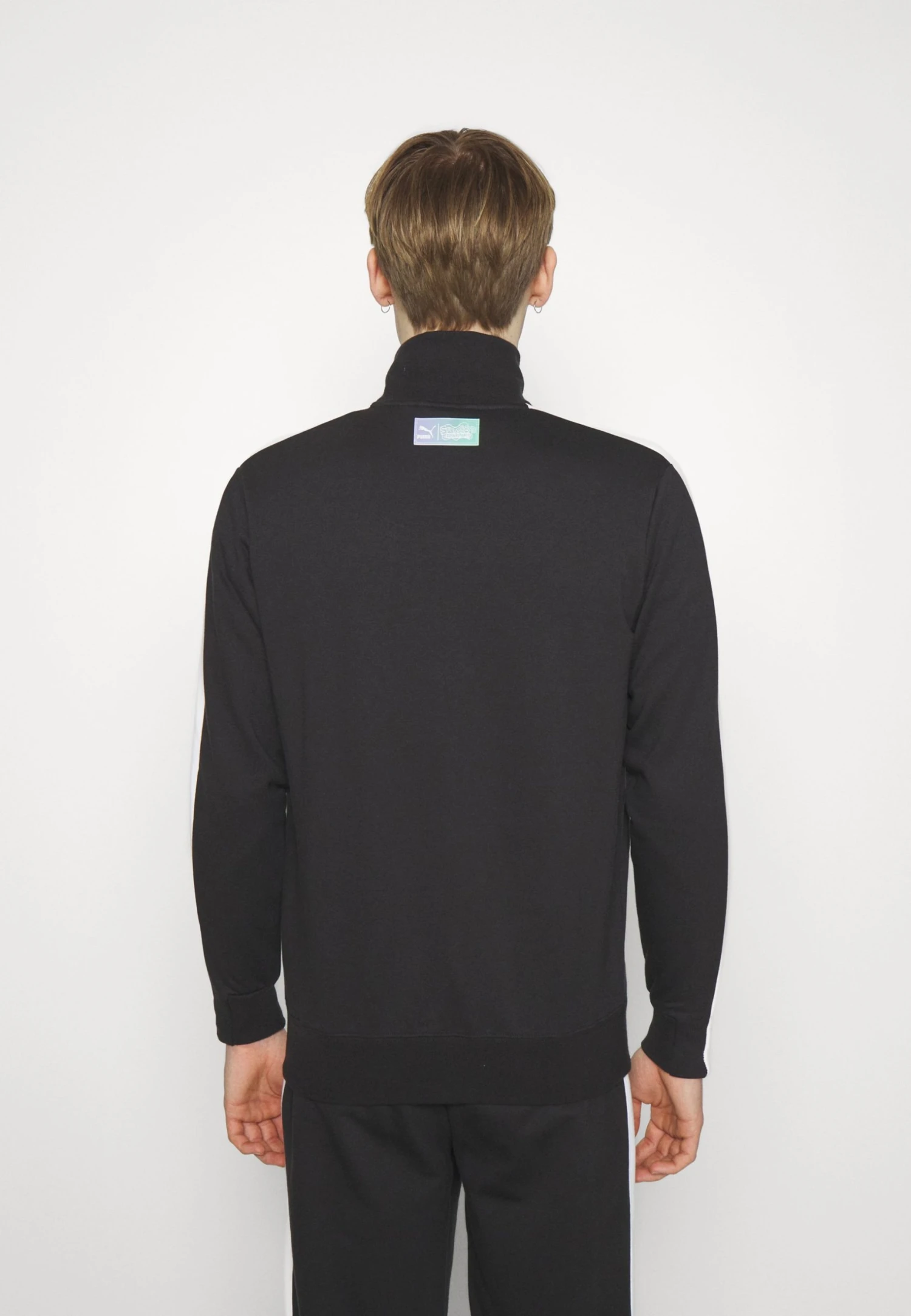 Puma Spongebob Jacket - Zip-Up Sweatshirt - Black 6 Puma Spongebob Jacket - Zip-Up Sweatshirt - Black - Image 4