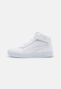 Puma Carina 2.0 Mid Jr - High-Top Trainers - White/Silver